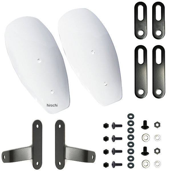 ws-41-wh ワールドウォーク 汎用塗装ナックルガード 白