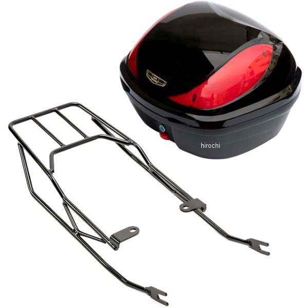 wca-43-hwb32-3-BLA ワールドウォーク リアキャリア 32Lリアボックスセット クロスカブ110  グラファイトブラック