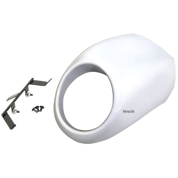 ds-05_pw-l ワールドウォーク ビキニカウル SV650 パールグレッシャーホワイト ライン入り