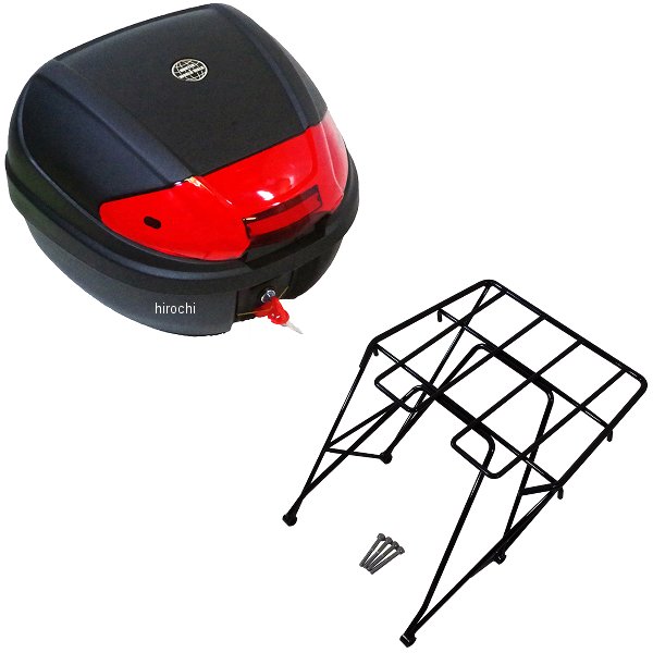 wxl-22-hwb30 ワールドウォーク キャンプツーリングキャリア 30Lリアボックスセット 04年以降 スポーツスター