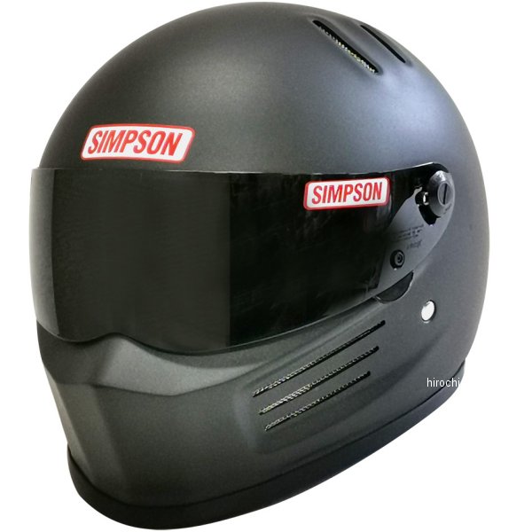3312455800 シンプソン SIMPSON フルフェイスヘルメット バンディット プロ ストーンブラック 58cm