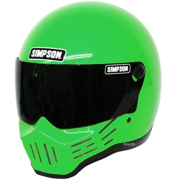 3305136000 シンプソン SIMPSON フルフェイスヘルメット M30 ライムグリーン 60cm