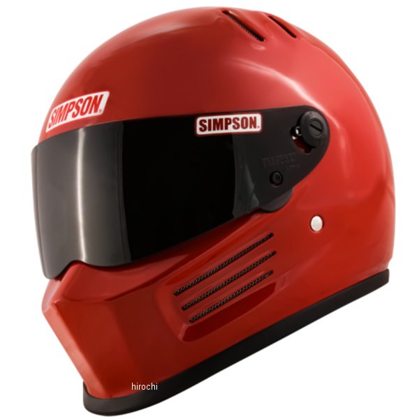 3312206100 シンプソン SIMPSON フルフェイスヘルメット バンディット プロ レッド 61cm