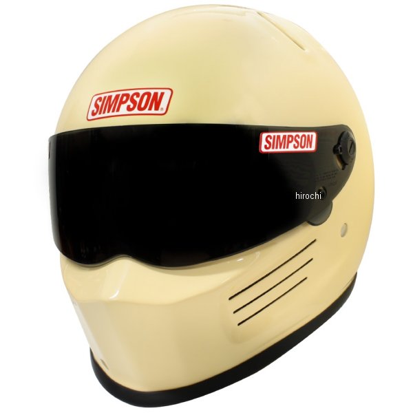 3312535900 シンプソン SIMPSON フルフェイスヘルメット BANDIT Pro ライトクリーム 59cm
