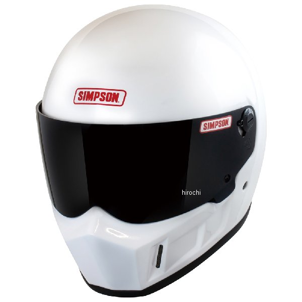 3315106000 シンプソン SIMPSON SB15 フルフェイスヘルメット ホワイト 60cm