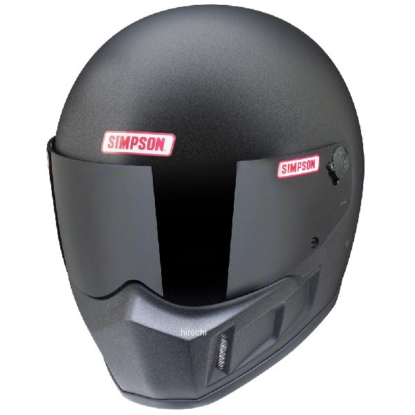 3315456200 シンプソン SIMPSON SB15 フルフェイスヘルメット ストーンブラック 62cm