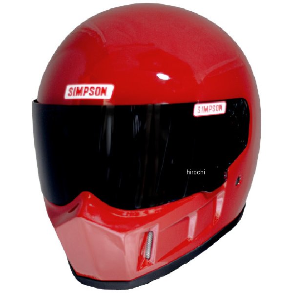 3315205700 シンプソン SIMPSON SB15 フルフェイスヘルメット レッド 57cm