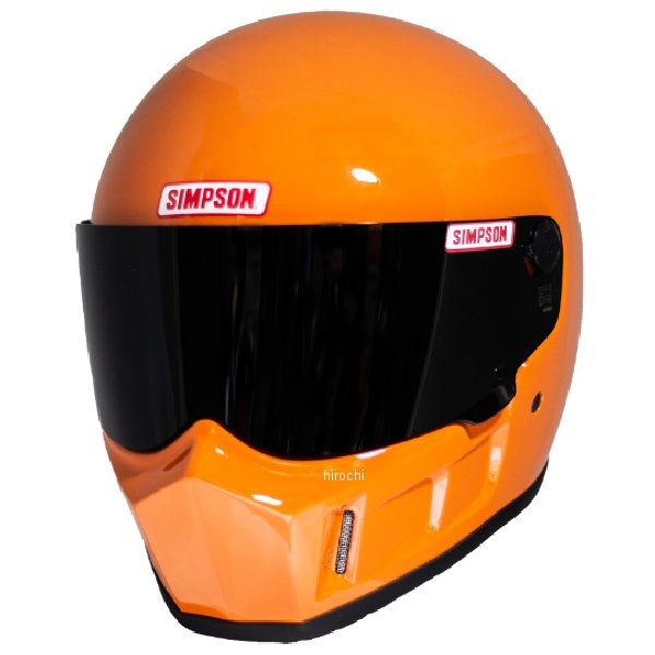 3315175700 シンプソン SIMPSON SB15 フルフェイスヘルメット オレンジ 57cm