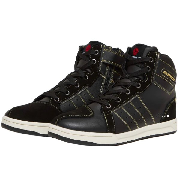 MT053-BK-38 スコイコ SCOYCO カジュアルライディングシューズ 黒 38サイズ(25.5cm)