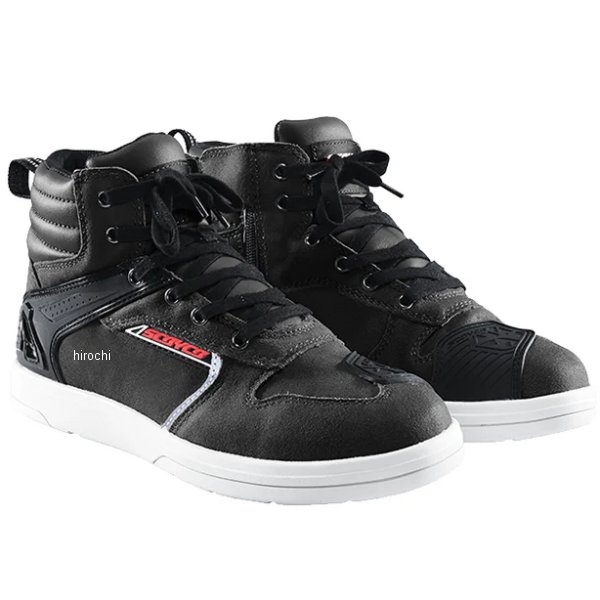 MT070WP-BK-39 スコイコ SCOYCO 防水カジュアルライディングシューズ 黒 39サイズ(26.0cm)