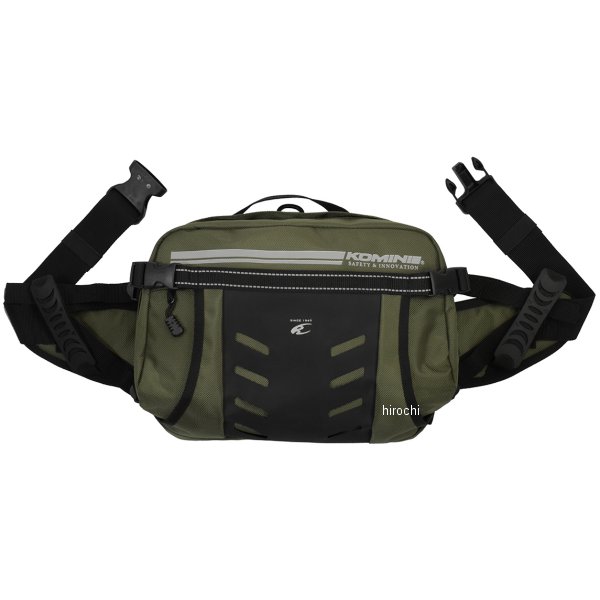 SA-204 コミネ KOMINE ライディングヒップバッグ オリーブ