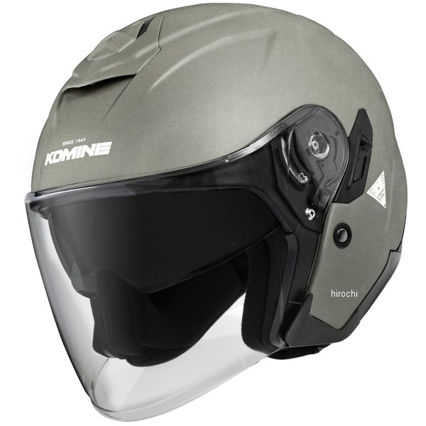 HK-172 コミネ KOMINE FL コンポジット FRP ジェットヘルメット ガンメタル XLサイズ