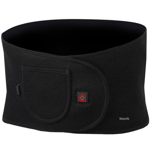 EK-309 コミネ KOMINE 秋冬モデル ハイブリッド エレクトリックウエストウォーマー 黒 XLサイズ