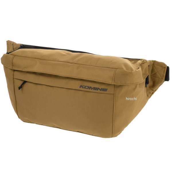 SA-252 コミネ KOMINE ライディングウエストバッグ 10L キャメル 10L