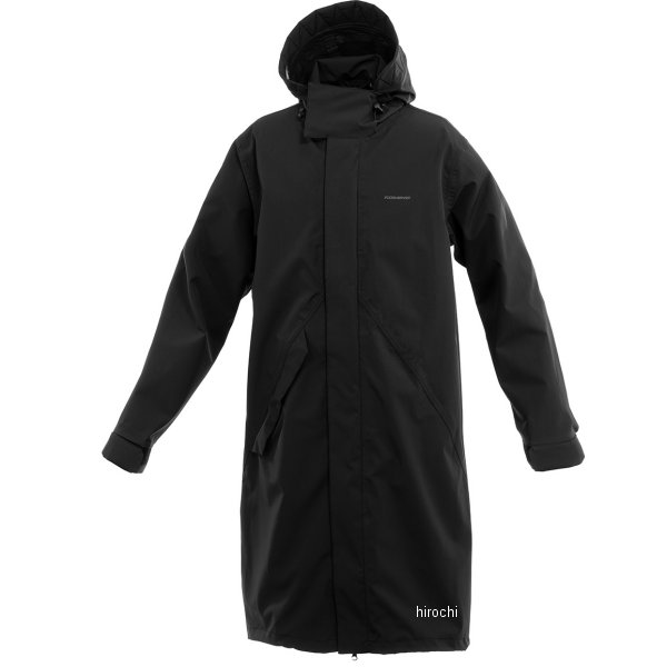 RK-551 コミネ KOMINE ブレスター3レイヤーモッズレインコート 黒 3XLサイズ