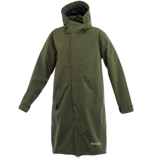 RK-551 コミネ KOMINE ブレスター3レイヤーモッズレインコート オリーブ XLサイズ