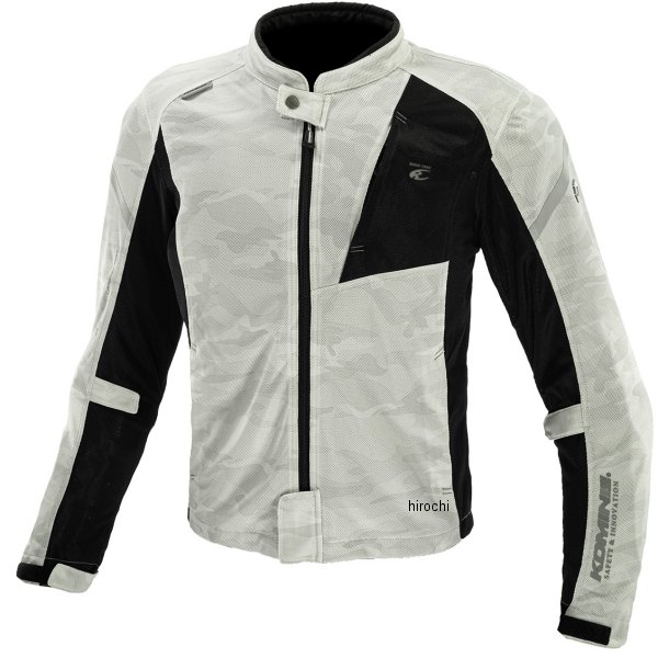 JK-1283 コミネ KOMINE 春夏モデル プロテクトフルメッシュジャケット レディース シルバーカモ WMサイズ