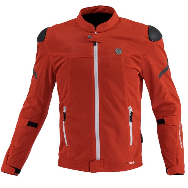 JK-165 コミネ KOMINE 春夏モデル ハイプロテクトフルメッシュジャケット 赤 Sサイズ