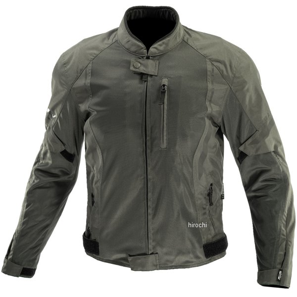 JK-1463 コミネ KOMINE 春夏モデル プロテクトハーフメッシュジャケット オリーブ XLサイズ