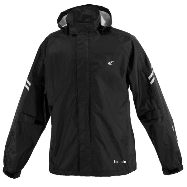 RK-5393 コミネ KOMINE 春夏モデル ブレスターレインウェア フィアート 黒 Lサイズ
