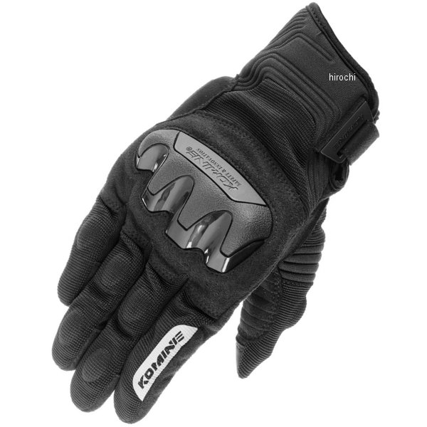 GK-2203 コミネ KOMINE 春夏モデル プロテクトメッシュグローブ 黒 Lサイズ
