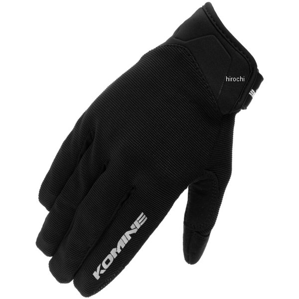 GK-1683 コミネ KOMINE 春夏モデル ライドメッシュグローブ アレシア 黒 2XLサイズ