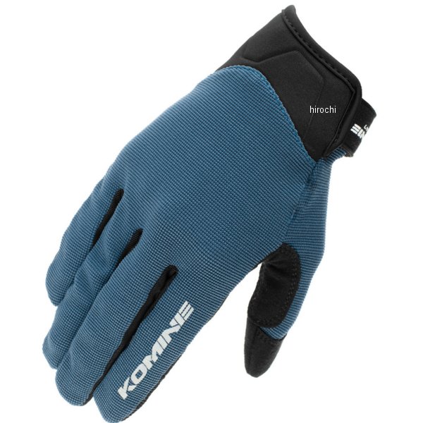GK-1683 コミネ KOMINE 春夏モデル ライドメッシュグローブ アレシア ネイビー 2XLサイズ