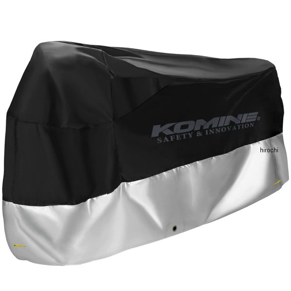 AK-1023 コミネ KOMINE コンパクトモーターサイクルカバー 黒 Mサイズ