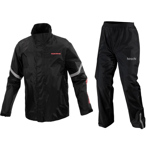 RK-5433 コミネ KOMINE スタンダードレインウェア コミネブラック Lサイズ