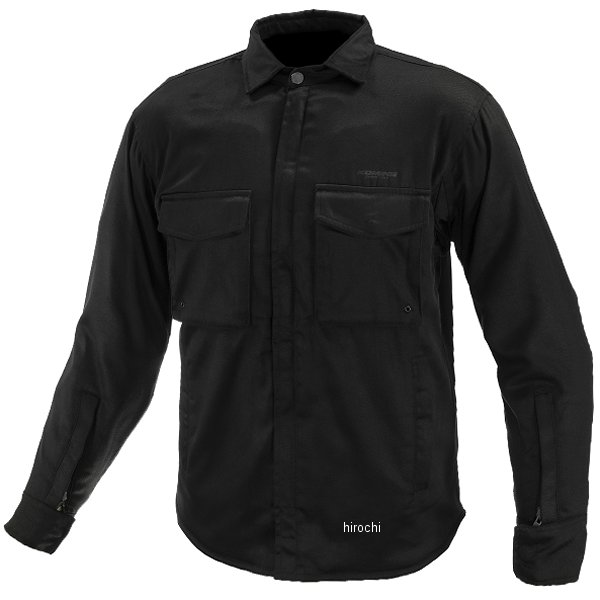 JK-626 コミネ KOMINE 秋冬モデル プロテクトウォームライディングシャツ Zシリーズ 黒 XLサイズ