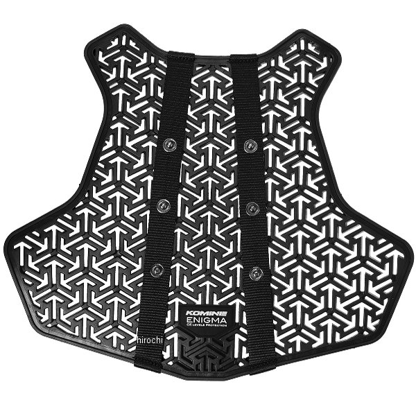 SK-848 コミネ KOMINE エニグマ CE2 エアスルーチェストガードマルチ 黒 フリーサイズ