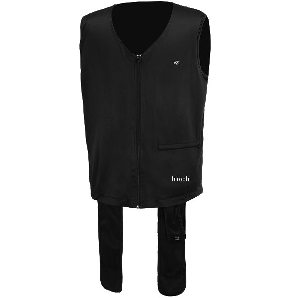 EK-115 コミネ KOMINE 秋冬モデル QC3.0 イノベーティブヒーティングベスト 黒 2XLサイズ