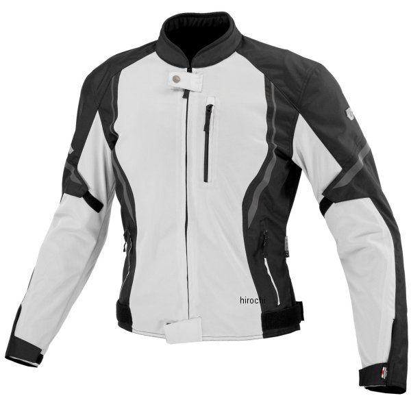 JK-1463 コミネ KOMINE 春夏モデル プロテクトハーフメッシュジャケット シルバーブラック Lサイズ