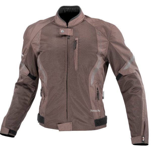 JK-1463 コミネ KOMINE 春夏モデル プロテクトハーフメッシュジャケット ブラウン XLサイズ