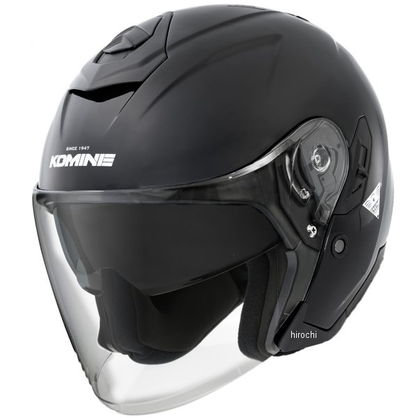 HK-172 コミネ KOMINE FL コンポジット FRP ジェットヘルメット グロスブラック Lサイズ