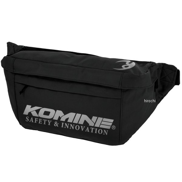SA-252 コミネ KOMINE 春夏モデル ライディングウエストバッグ コミネブラック 10L