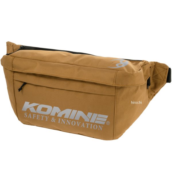 SA-252 コミネ KOMINE 春夏モデル ライディングウエストバッグ コミネキャメル 10L