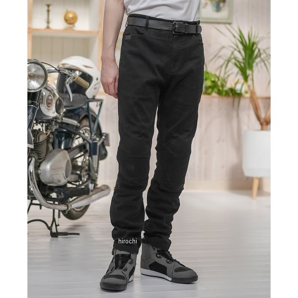 WJ-7495R コミネ KOMINE 春夏モデル エニグマライトプロテクトフィットジーンズ コットンブラック L/32サイズ