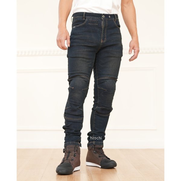 WJ-7495R コミネ KOMINE 春夏モデル エニグマライトプロテクトフィットジーンズ ディープインディゴ L/32サイズ