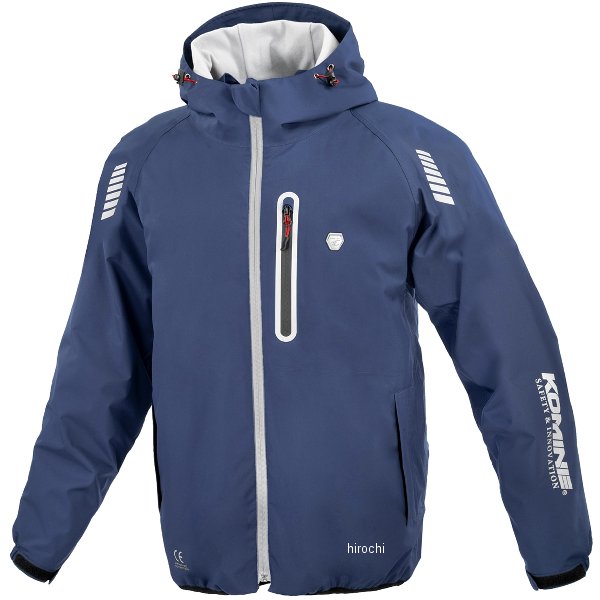 JK-630 コミネ KOMINE 秋冬モデル エニグマライトウインターパーカー ネイビー 2XLサイズ