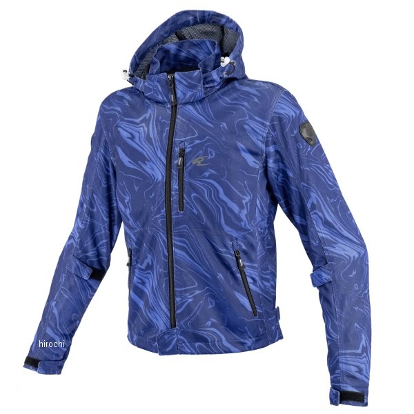 JK-176 コミネ KOMINE 春夏モデル エニグマライト メッシュパーカ ネイビー/マーブル Mサイズ