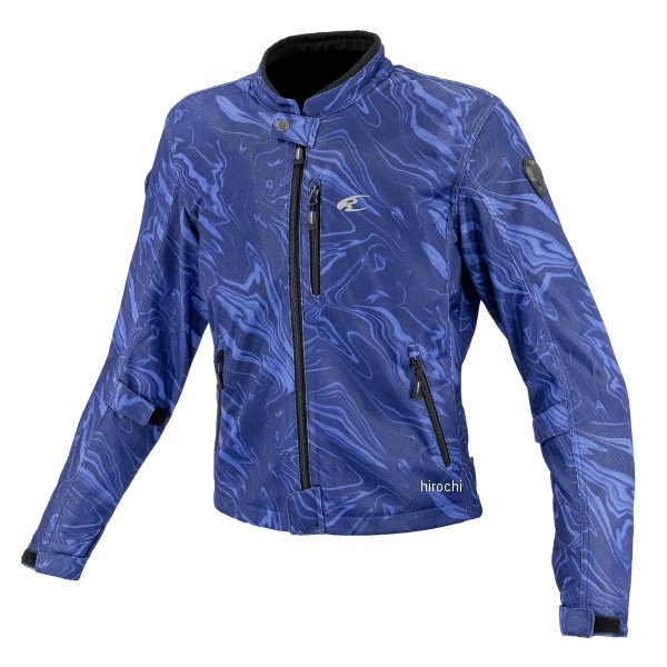 JK-181 コミネ KOMINE 春夏モデル エニグマライト メッシュジャケット ネイビー/マーブル 2XLサイズ