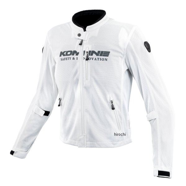 JK-181 コミネ KOMINE 春夏モデル レディース エニグマライト メッシュジャケット KOMINEシルバー WMサイズ