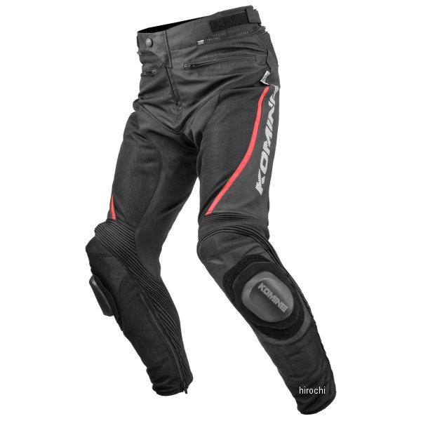 PK-757 コミネ KOMINE 春夏モデル R-SPEC レザーメッシュパンツ 黒 Mサイズ