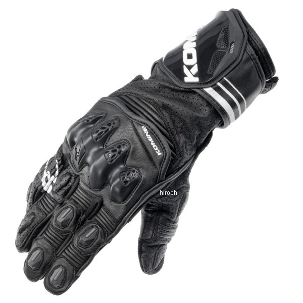 GK-265 コミネ KOMINE 春夏モデル R-SPEC レーシンググローブ 黒 Sサイズ
