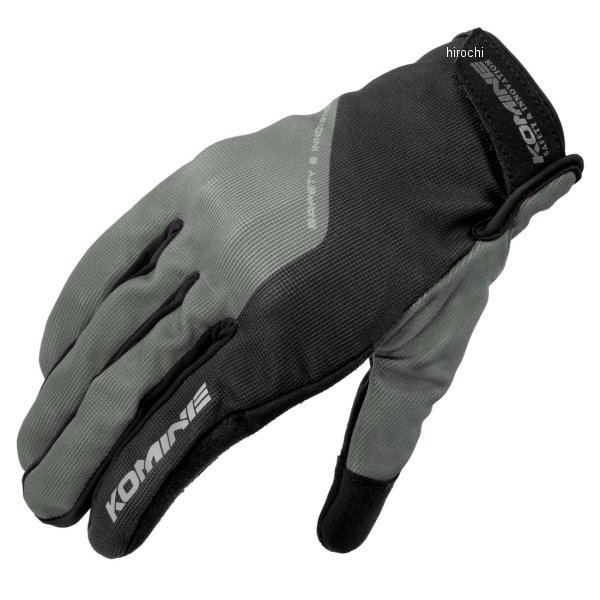 GK-270 コミネ KOMINE 春夏モデル プロテクトメッシュグローブ バサルトグレー 3XLサイズ