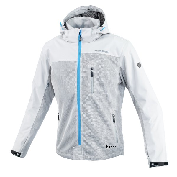 JK-1143 コミネ KOMINE 春夏モデル レディース プロテクトメッシュパーカ テン シルバー WLサイズ