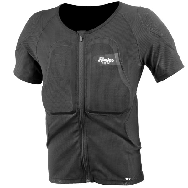 04-880 コミネ KOMINE 2025年秋冬モデル SK-880 エニグマG2ハーフスリーブアーマー ブラック XLサイズ