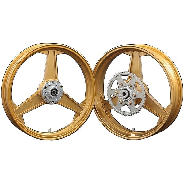 121-335/2 ピーエムシー PMC ソードホイール3 アルミ鍛造 SWORD-Evolution リア 4.00-18 81年-85年 Z1000J、Z1000R、Z1100GP ゴールド