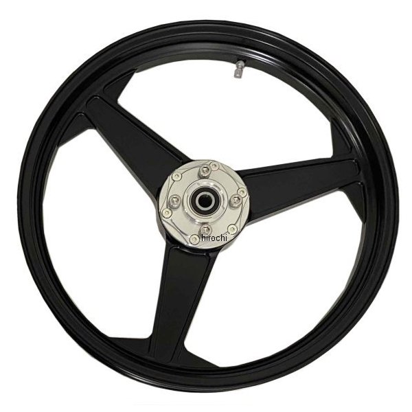 121-344/1 ピーエムシー PMC ソードホイール3 アルミ鍛造 SWORD-Evolution フロント 2.75-18 CB750F 黒